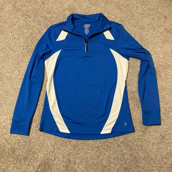 Izod PerformX Cool-fx Long Sleeve Quarter Zip S - Picture 1 of 15